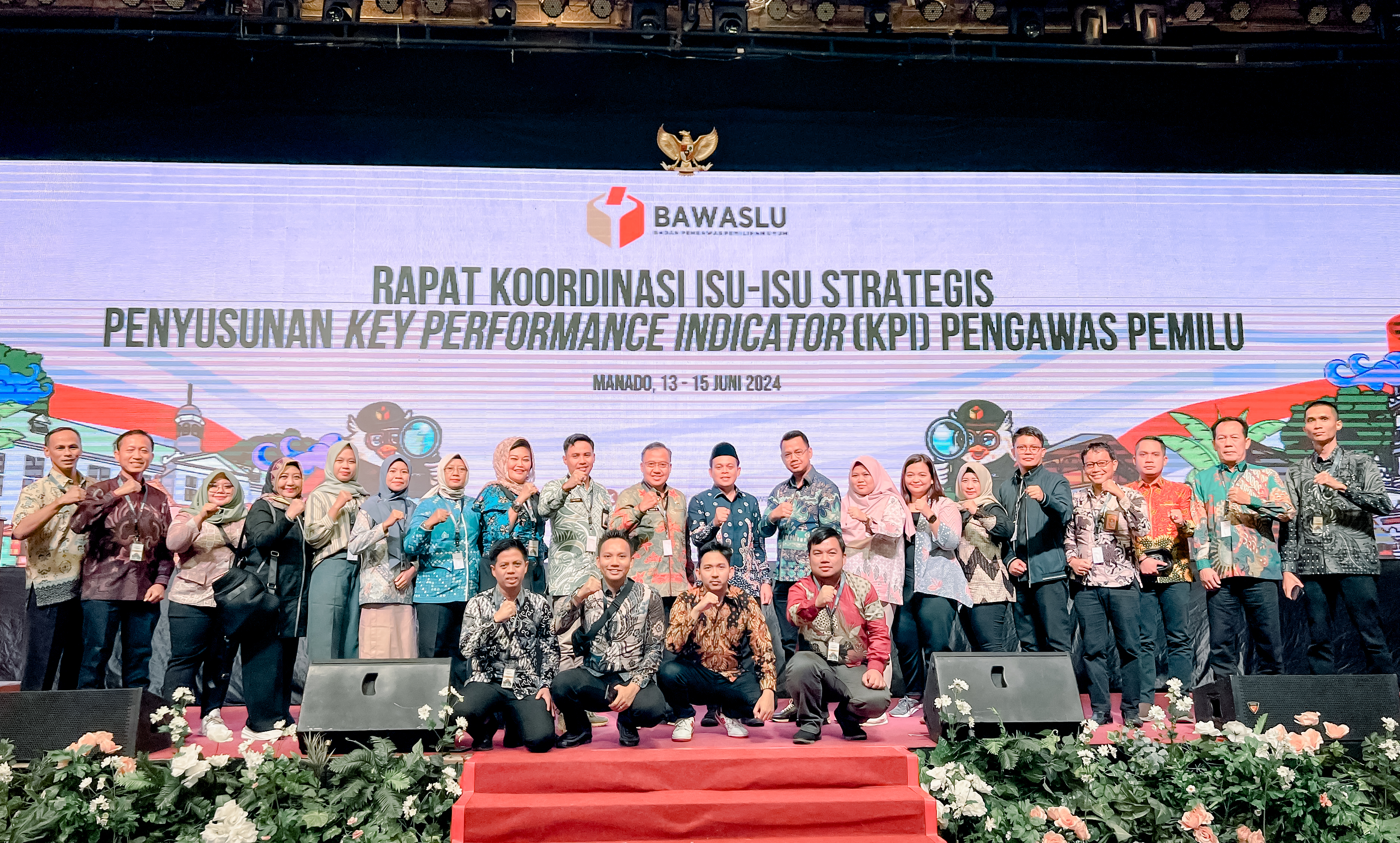 Najih Mustofa Hadiri Rapat Koordinasi Isu-Isu Strategis Penyusunan Key Performance Indicator (KPI) Pengawas Pemilu