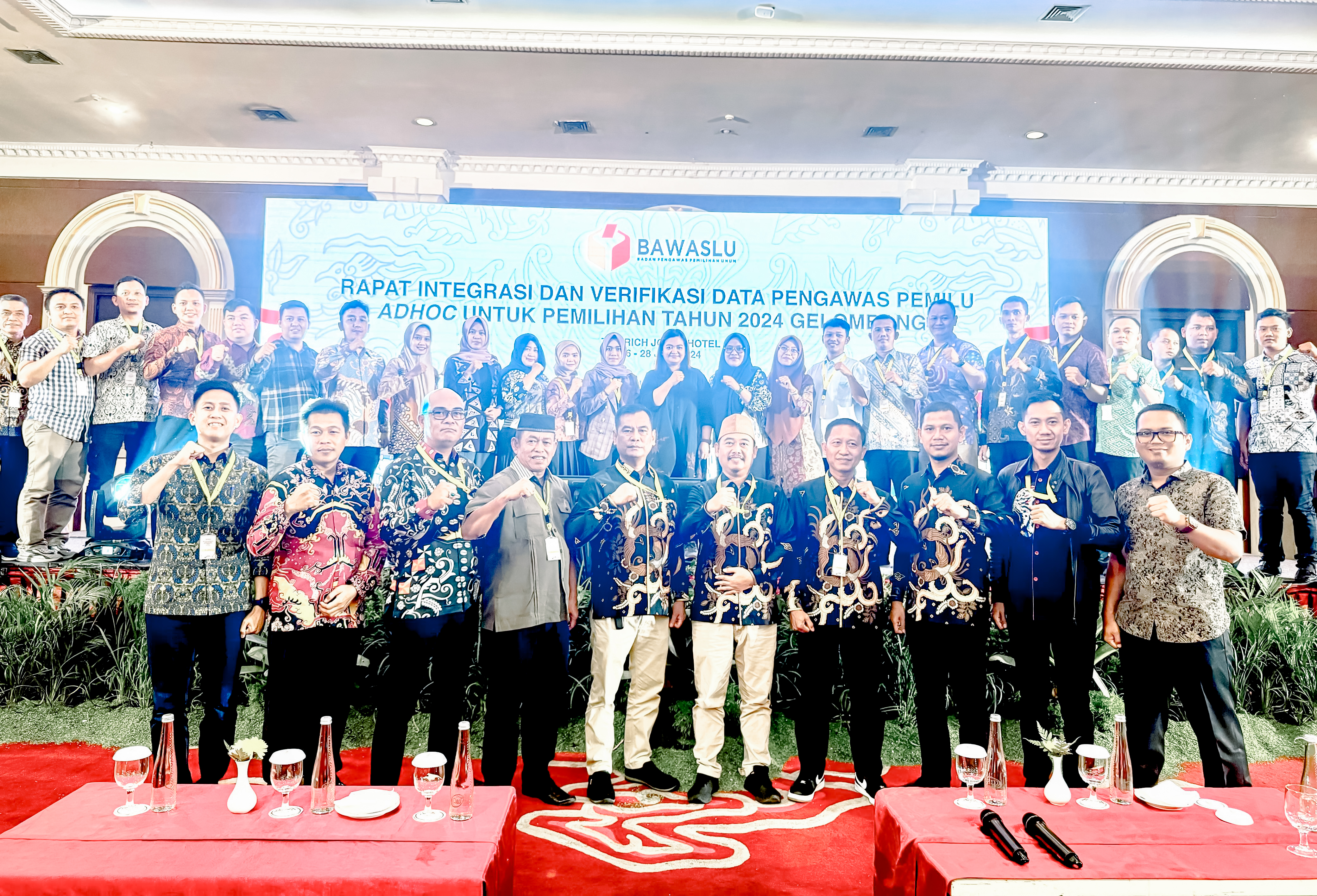 INTEGRASI DAN VERIFIKASI DATA PENGAWAS PEMILU ADHOC DALAM SIAPPP SUKSES DILAKSANAKAN