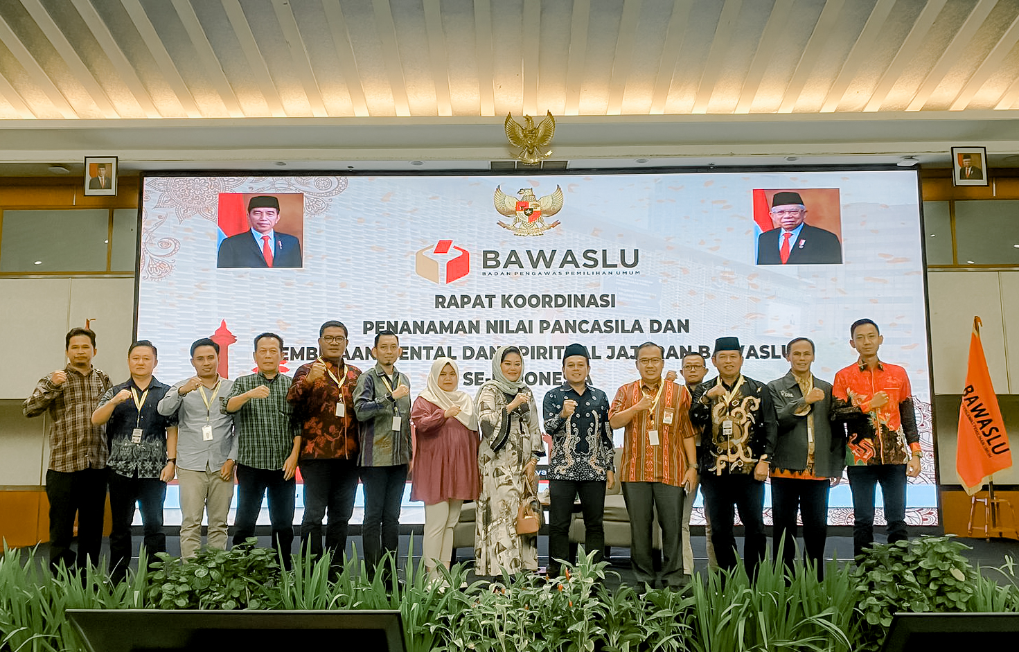 Rakor Penanaman Nilai-Nilai Pancasila