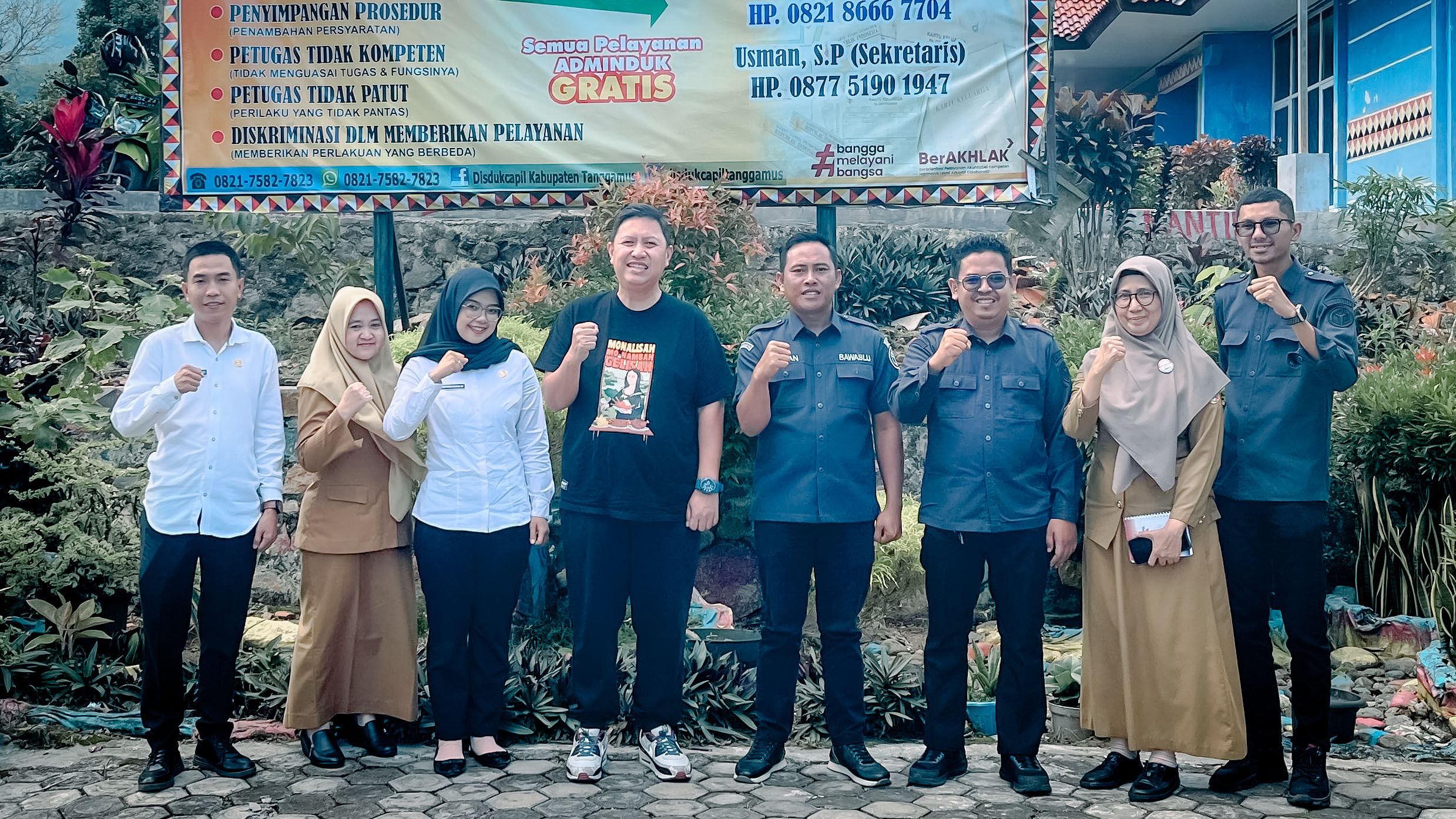 Bawaslu Tanggamus Tingkatkan Koordinasi dengan Disdukcapil untuk Perkuat Akurasi Daftar Pemilih
