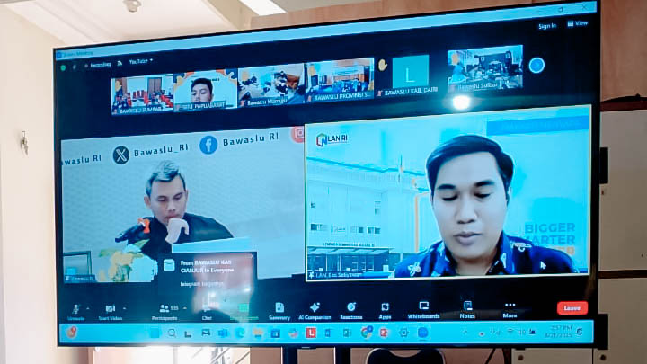 Bawaslu Tanggamus Ikuti Kick Off Orientasi PPPK Tahun 2025