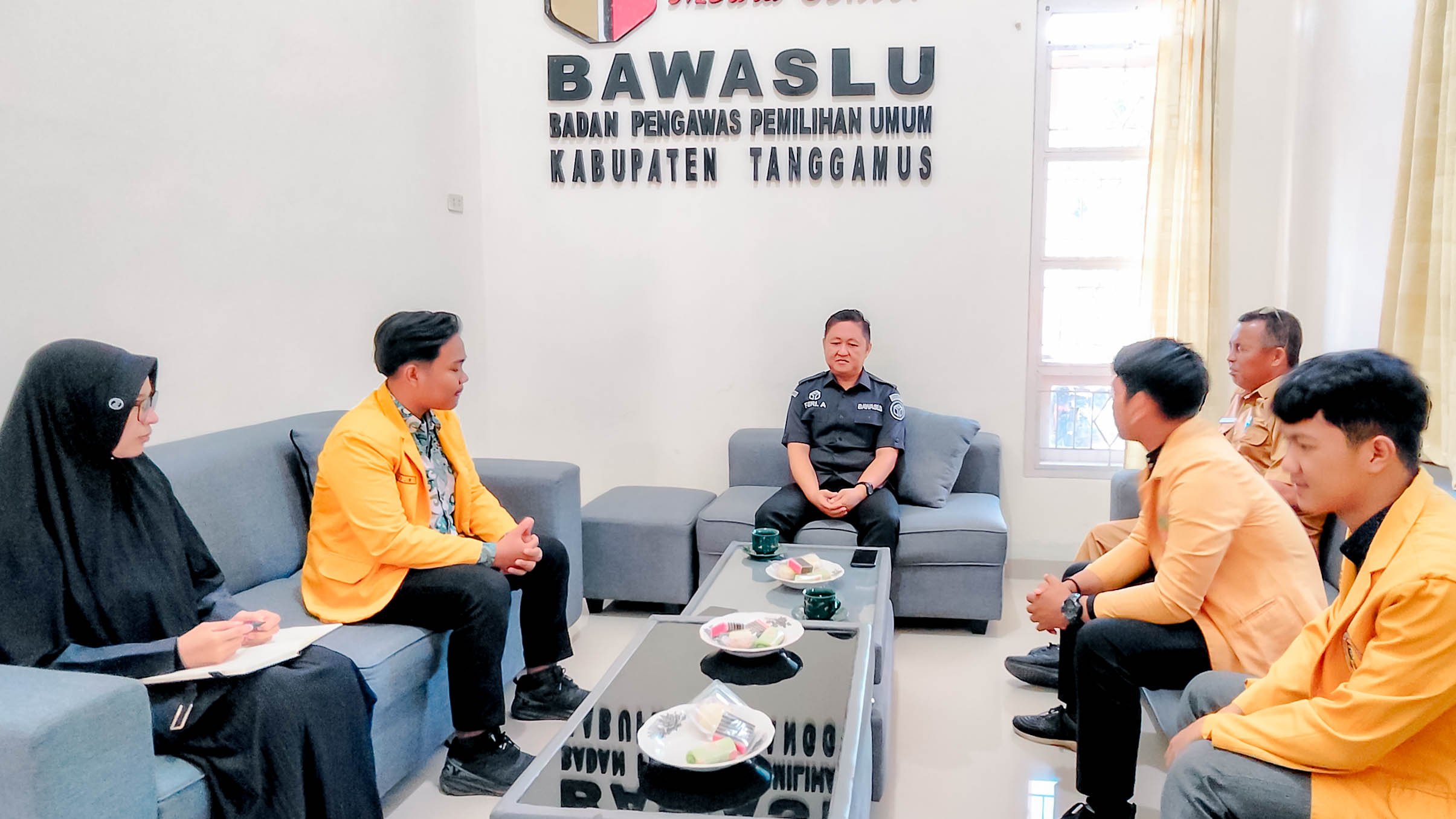 Bawaslu Tanggamus Terima Audiensi IPM, Dorong Generasi Muda Aktif dalam Pengawasan Demokrasi