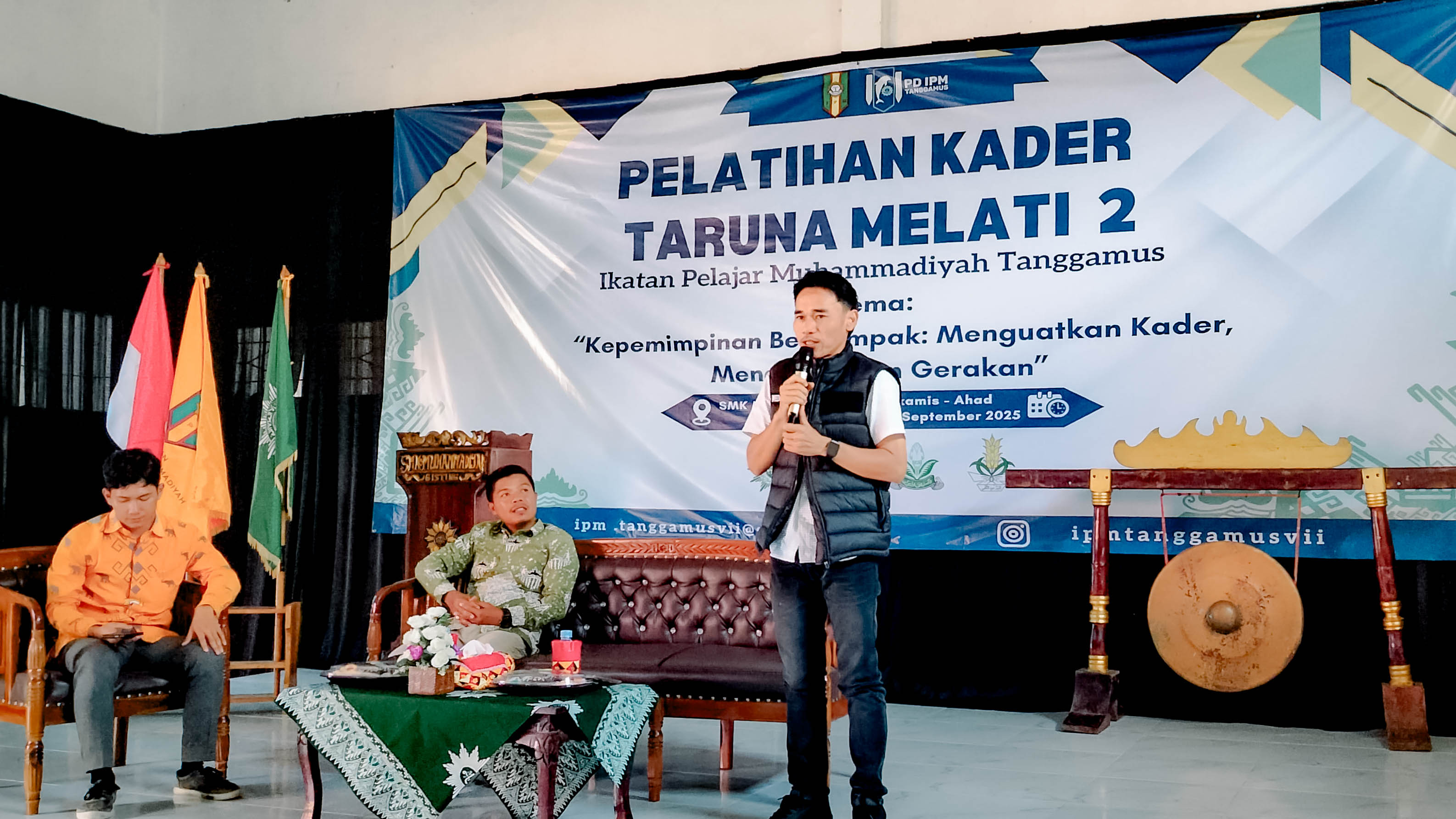 Bawaslu Tanggamus Dorong Pelajar Jadi Pemilih Cerdas dalam Pelatihan Kader Taruna Melati 2 IPM