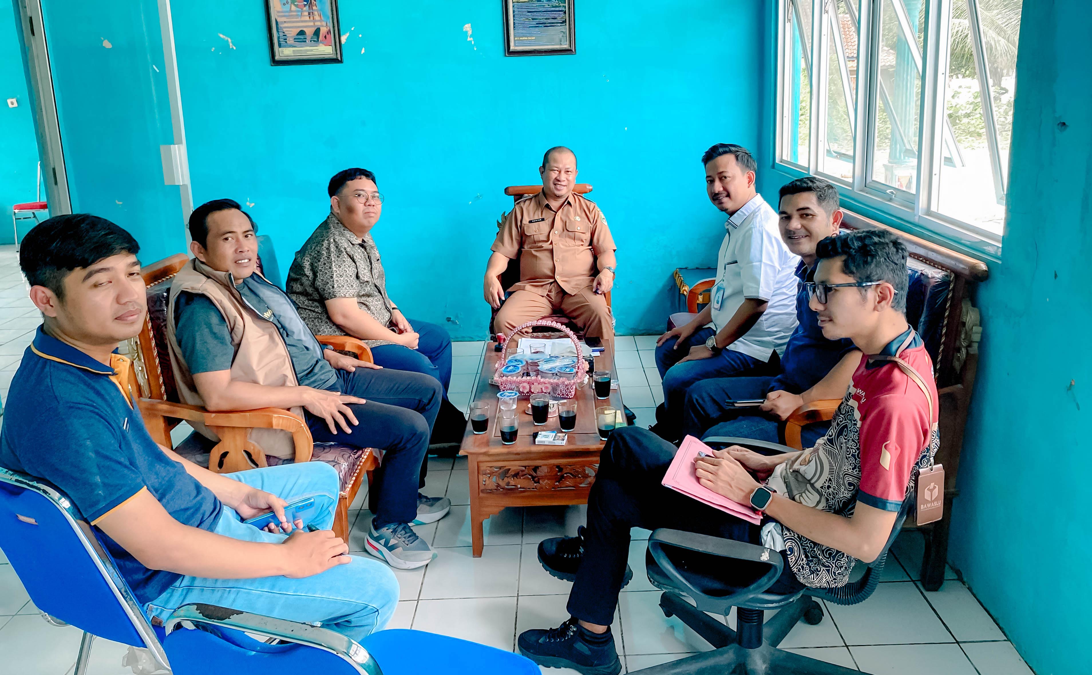 Bawaslu Tanggamus Laksanakan Pengawasan Coktas dan Uji Petik di Kecamatan Kelumbayan
