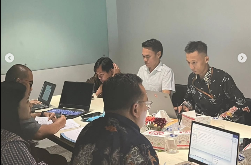 Bawaslu Tanggamus Hadiri Telaah Penyusunan Dokumentasi Hasil Penanganan Pelanggaran di Jakarta
