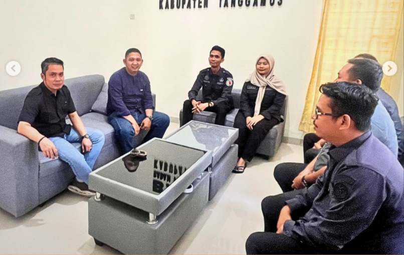 Bawaslu Tanggamus Terima Kunjungan Silaturahmi dari PASKAS Wilayah Sumatera