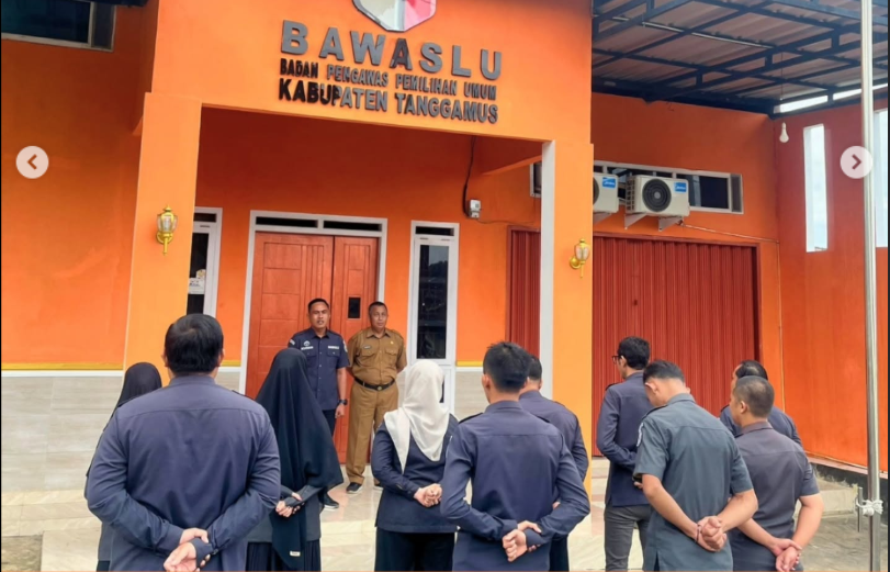 Bawaslu Kabupaten Tanggamus Gelar Apel Rutin: Tegaskan Komitmen Pengawasan di Masa Non-Tahapan Pemilu