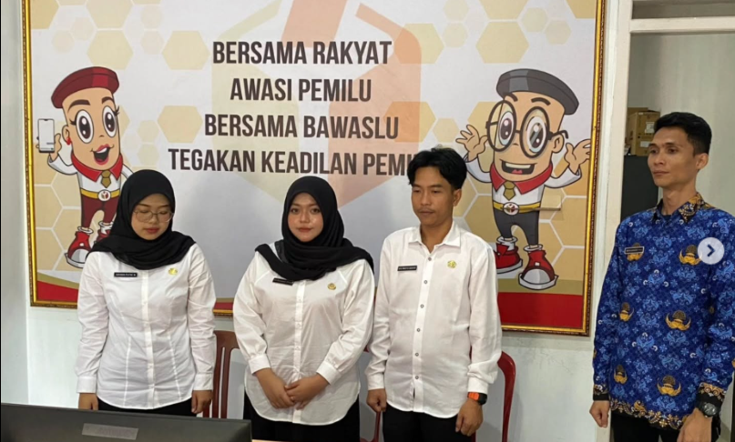Bawaslu Kabupaten Tanggamus Ikuti Zoom Meeting Penerimaan dan Pengarahan CPNS Bawaslu Tahun 2024