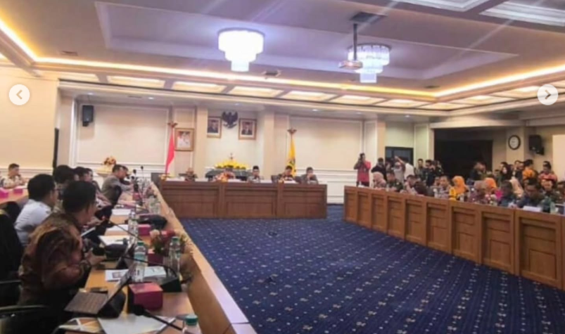 Bawaslu Kabupaten Tanggamus Hadiri Kunjungan Kerja Spesifik DPR RI di Provinsi Lampung