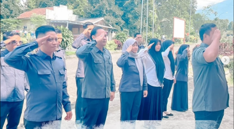 Bawaslu Kabupaten Tanggamus Gelar Apel Rutin Hari Senin, Perkuat Disiplin dan Sinergi Internal