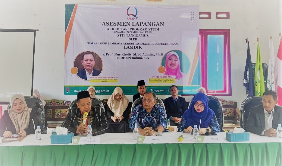 Ketua Bawaslu Tanggamus Hadiri Asesmen Lapangan Akreditasi Prodi MPI STIT Tanggamus