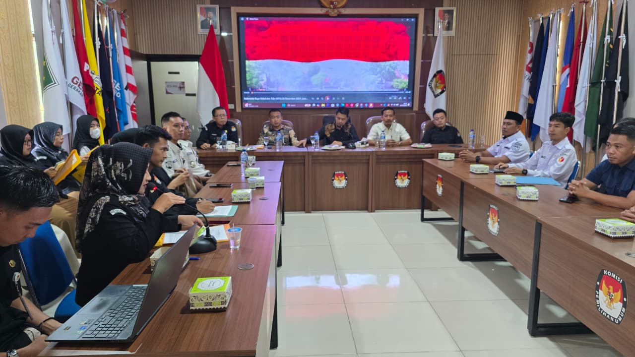 Bawaslu Tanggamus Hadiri Rapat Pleno PDPB Triwulan I Tahun 2026, Dorong Akurasi dan Validitas Data Pemilih