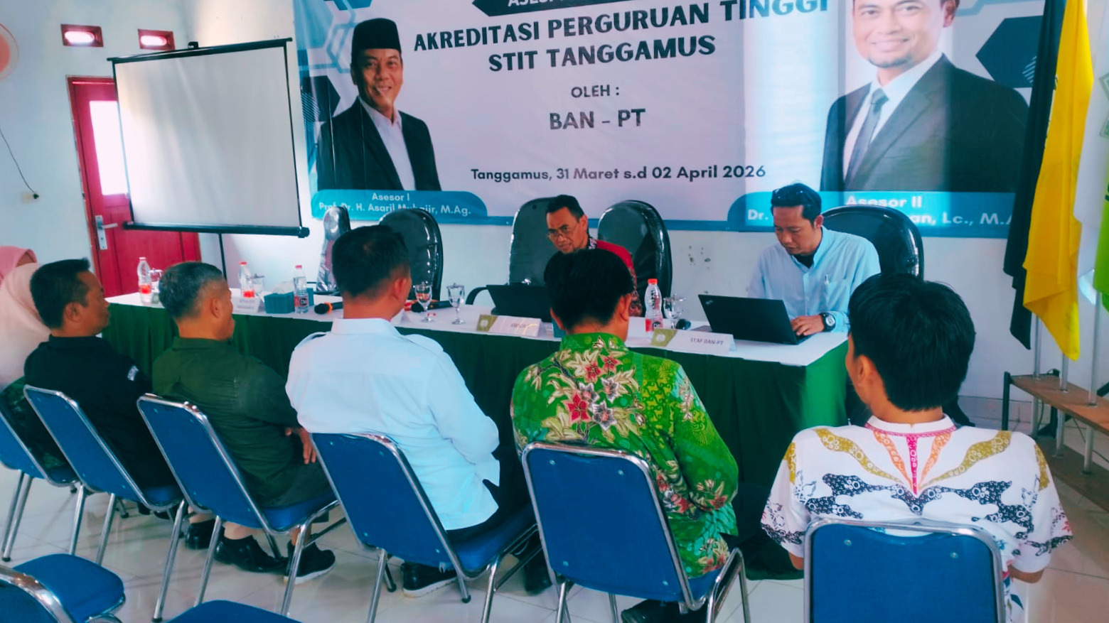 Wedi Yansyah Hadiri Asesmen Lapangan Akreditasi STIT Tanggamus, Wujud Dukungan Bawaslu terhadap Peningkatan Mutu Pendidikan