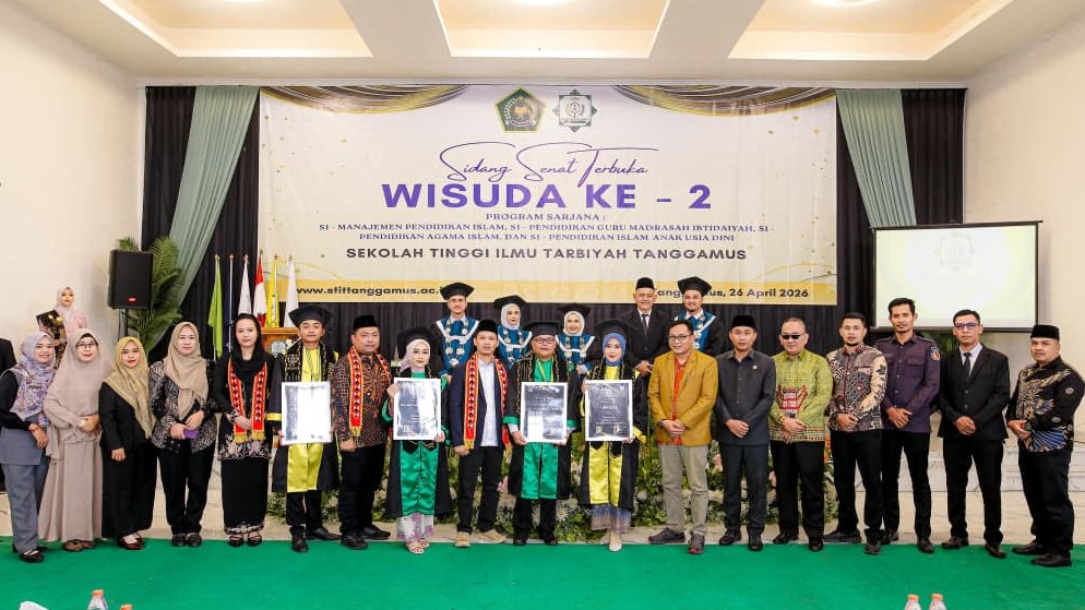 Bawaslu Tanggamus Hadiri Wisuda ke-2 STIT Tanggamus, Dukung Peningkatan Kualitas SDM Daerah