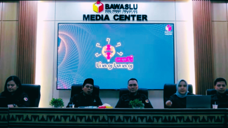 Bawaslu Tanggamus Hadiri Peluncuran Program “ANTI LINGLUNG”, Perkuat Kapasitas di Tengah Efisiensi Anggaran