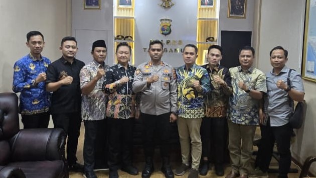Bawaslu Kabupaten Tanggamus Audiensi dengan Kapolres Tanggamus Bahas Penguatan Pengawasan Non-Tahapan