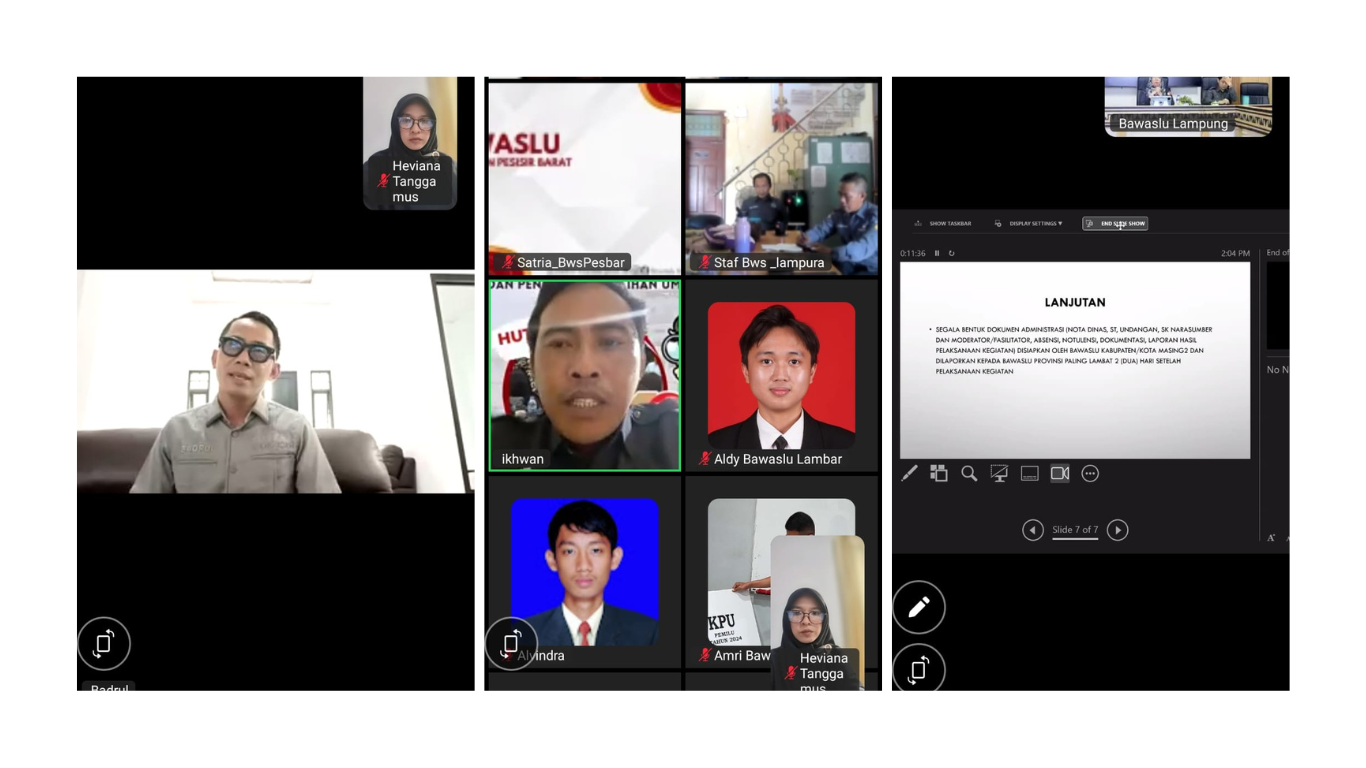 Bawaslu Tanggamus Matangkan Persiapan P2P 2026, Dorong Partisipasi Aktif Masyarakat dalam Pengawasan Pemilu