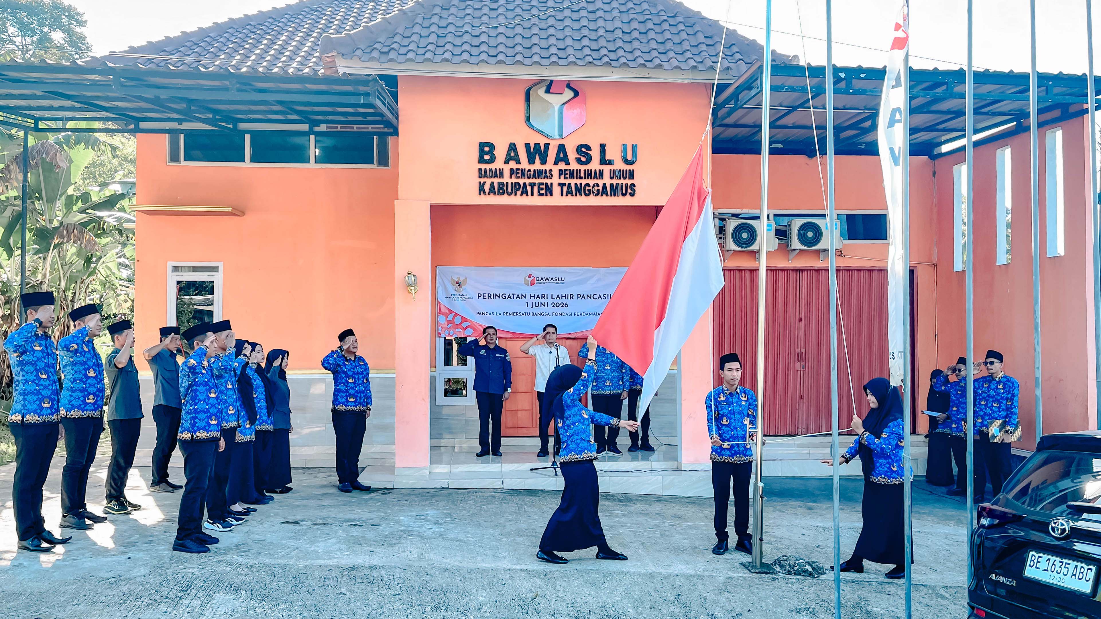 Peringati Hari Lahir Pancasila 2026, Bawaslu Tanggamus Teguhkan Semangat Persatuan dan Integritas