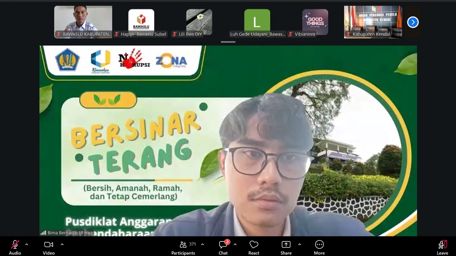Bawaslu Tanggamus Hadiri Rapat Monitoring Pelaksanaan Inventarisasi Barang Milik Negara (BMN) Tahun 2026