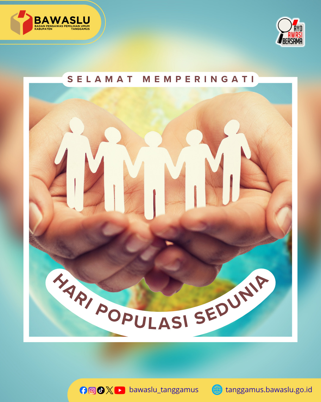 Selamat Hari Populasi Sedunia: Bersama Mewujudkan Masa Depan yang Lebih Baik