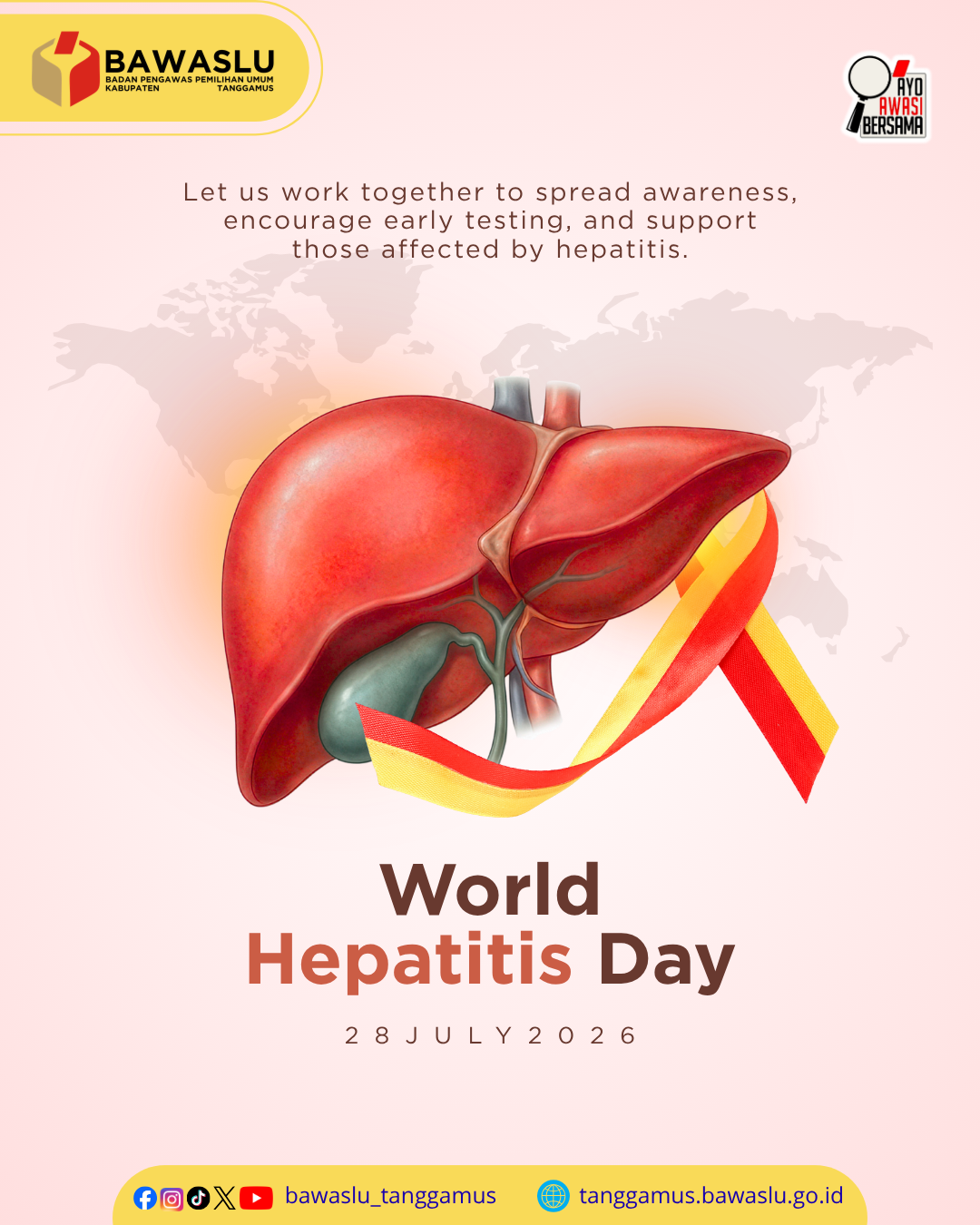 Selamat Hari Hepatitis Sedunia: Kenali, Cegah, Periksa, Obati