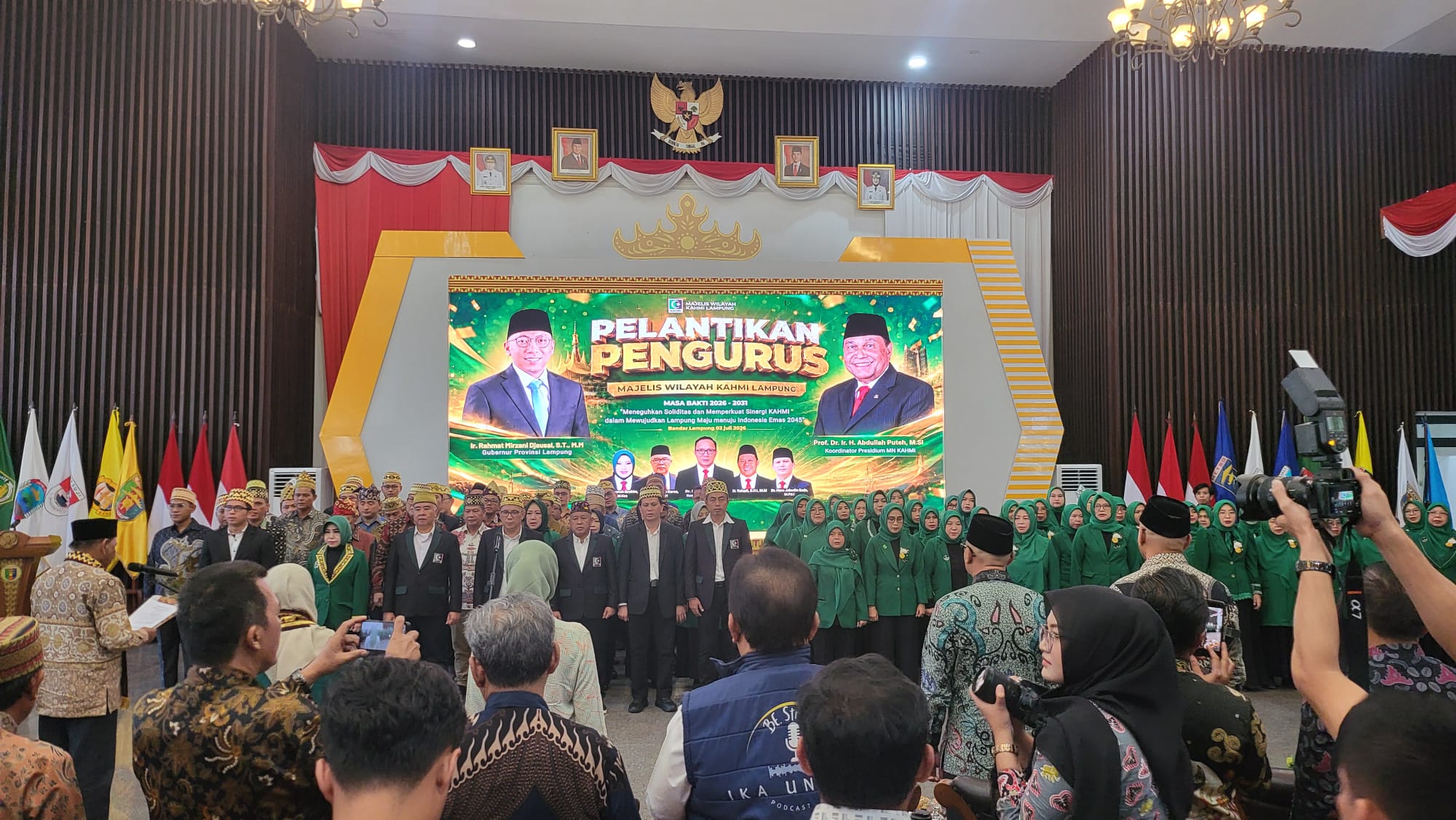 Bawaslu Tanggamus Hadiri Pelantikan Majelis Wilayah KAHMI dan FORHATI Provinsi Lampung, Perkuat Sinergi untuk Demokrasi