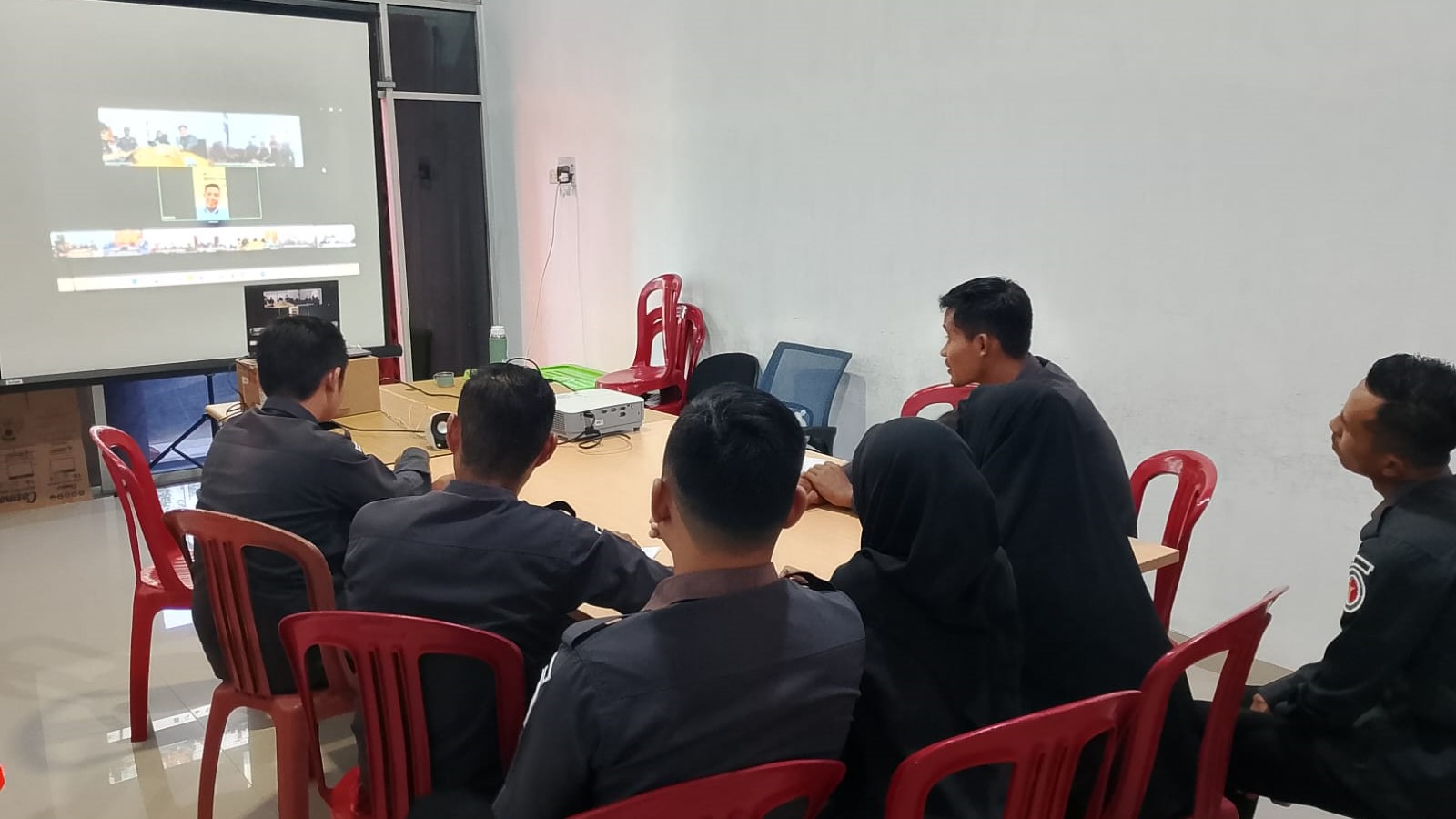 Bawaslu Kabupaten Tanggamus Ikuti Rapat Kesiapan Orientasi PPPK Bawaslu Provinsi Lampung