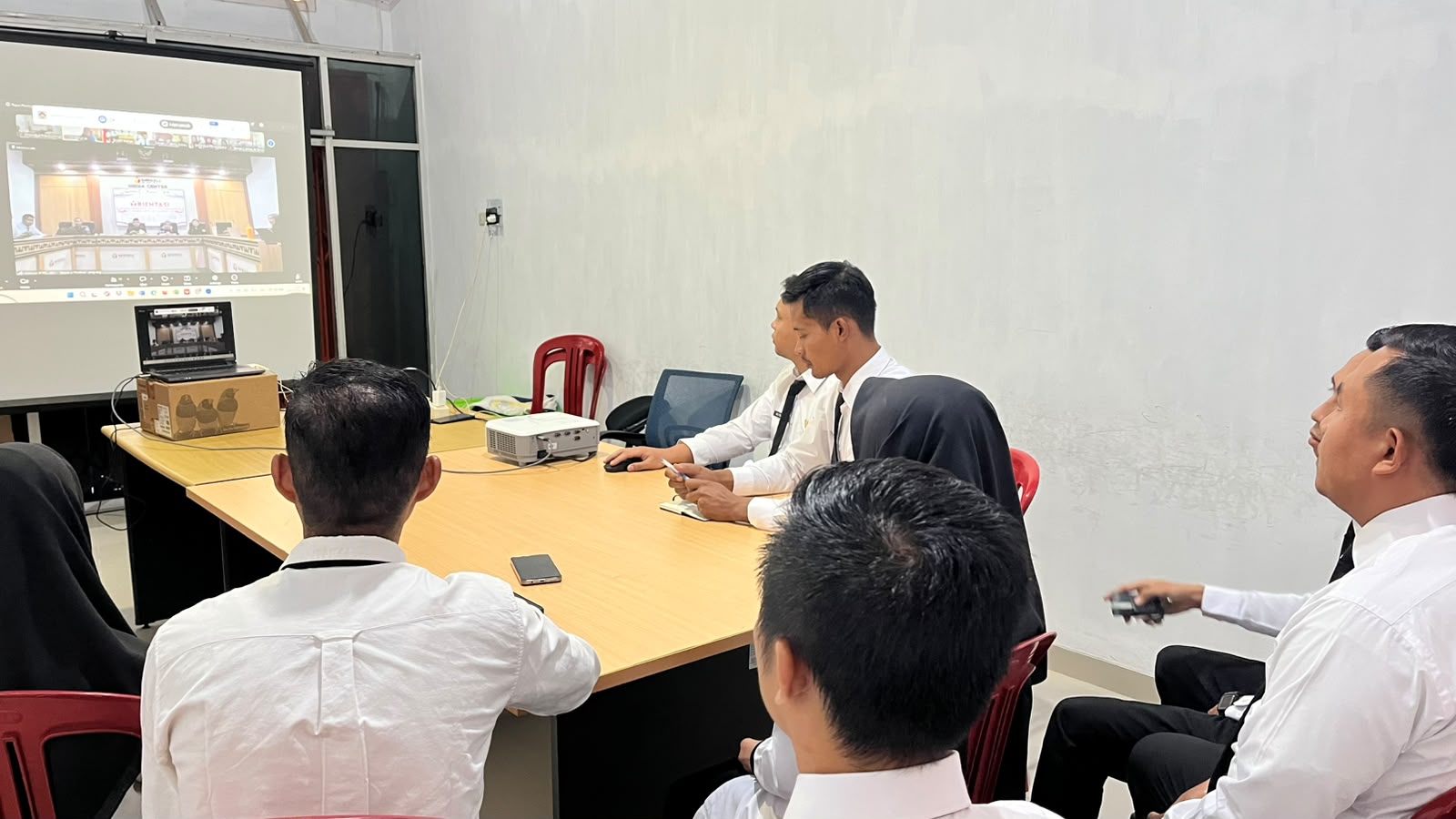 Bawaslu Kabupaten Tanggamus Ikuti Pembukaan Orientasi PPPK Bawaslu se-Provinsi Lampung