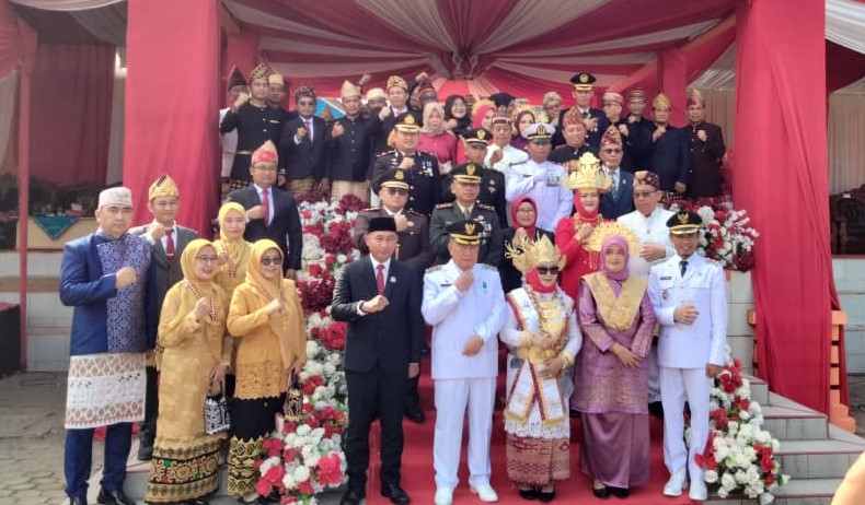 Semangat Kemerdekaan, Bawaslu Tanggamus Hadiri Upacara HUT ke-81 Republik Indonesia