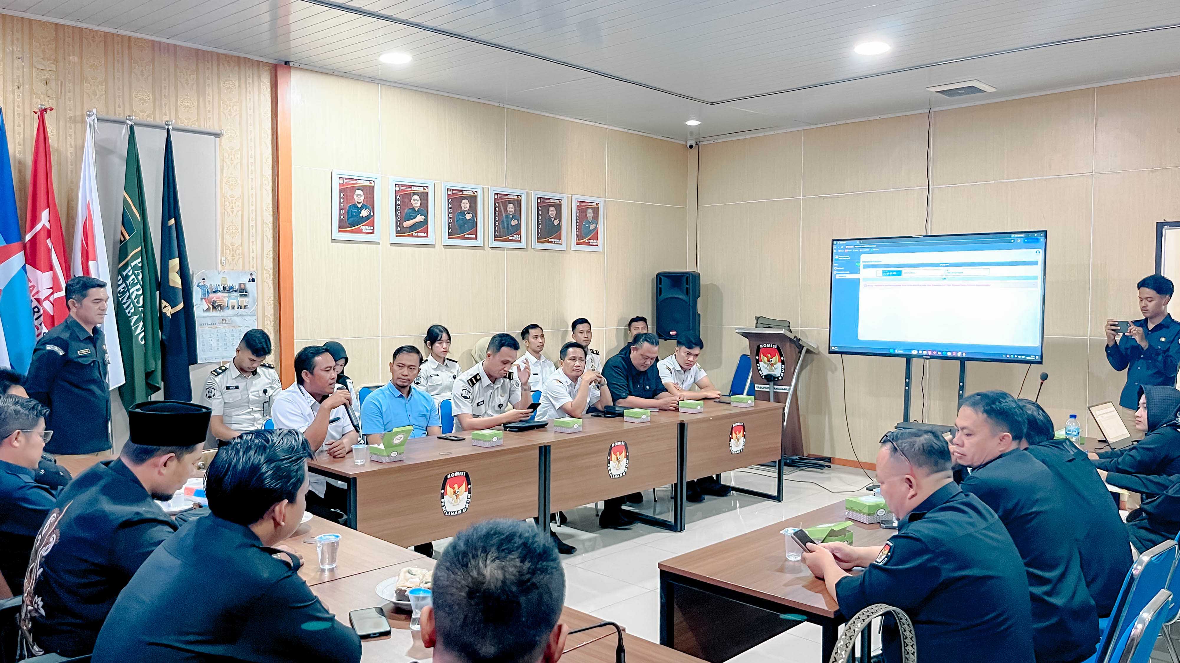 Bawaslu Tanggamus Kawal Rekapitulasi DPB Triwulan III, Dorong Data Pemilih Akurat Menuju Pemilu 2029