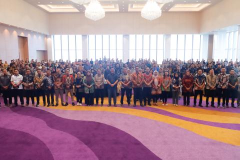 Foto Bersama Bawaslu Kabupaten/Kota dan Panwaslu Kecamatan se Provinsi Lampung