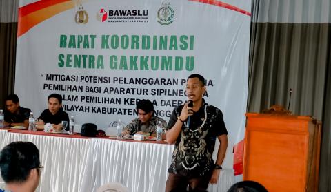Rapat Koordinasi Potensi Pelanggaran Netralitas Aparatur Sipil Negara