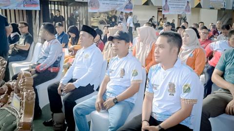 Ketua Bawaslu Tanggamus Hadiri Pembukaan Turnamen Badminton Kapolres Tanggamus CUP 2025