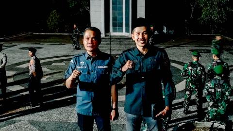 Ketua Bawaslu Kabupaten Tanggamus Hadiri Apel Kehormatan dan Renungan Suci HUT RI ke-80