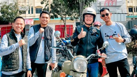 Bawaslu Tanggamus Turut Berpartisipasi dalam Acara “Be One Ride with Gubernur”