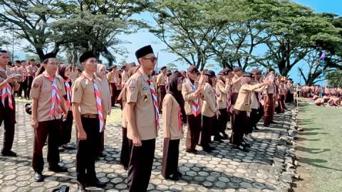 Apel Besar Hari Pramuka Kwartir Cabang Tanggamus, Rabu (27/8)
