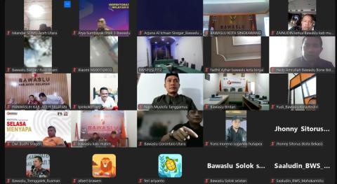 Bawaslu Tanggamus Dukung Launching Gerakan Jum’at Sehati dan Jumpa Berlian