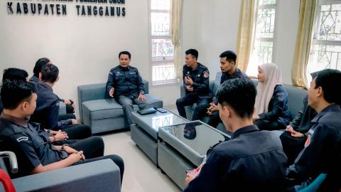 Bawaslu Tanggamus Gelar Diskusi Strategis Terkait Putusan MK Nomor 104/PUU-XXIII/2025