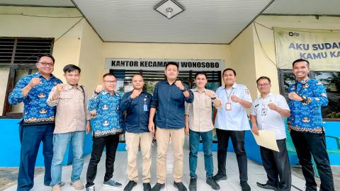 Bawaslu dan KPU Kabupaten Tanggamus Gelar Coktas Terbatas di Kecamatan Wonosobo