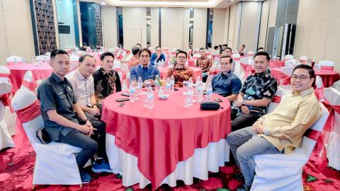 Ketua dan Anggota Bawaslu Kabupaten Tanggamus Hadiri Rapat Koordinasi dan Penguatan Kelembagaan Bawaslu se-Provinsi Lampung