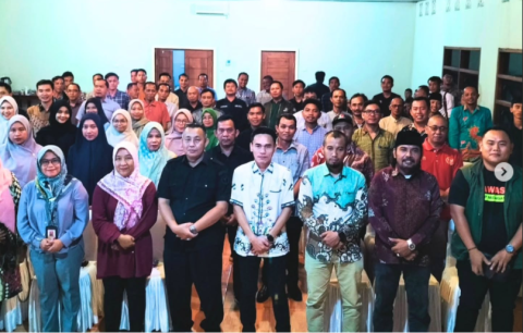 BAWASLU KABUPATEN TANGGAMUS GELAR RAPAT KOORDINASI EVALUASI PELAPORAN KEUANGAN PANWASCAM SE-KABUPATEN TANGGAMUS