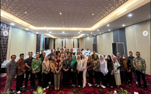 Ketua Bawaslu Tanggamus Hadiri Rapat Evaluasi Pengelolaan Persuratan dan Kearsipan Bawaslu se-Provinsi Lampung