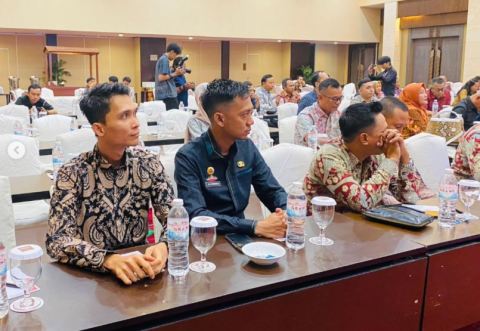 Anggota Bawaslu Tanggamus Hadiri Kegiatan Persiapan Penyusunan Laporan Pertanggungjawaban di Bandar Lampung