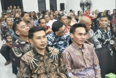Bawaslu Kabupaten Tanggamus Hadiri Malam Kenal Pamit Kapolres Tanggamus