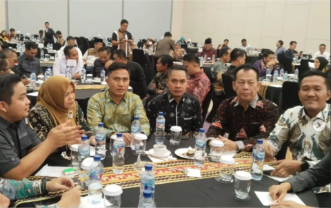 Bawaslu Kabupaten Tanggamus Hadiri Expose Capaian Kinerja Penanganan Pelanggaran Pemilu dan Pemilihan Serentak 2024