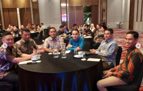 Bawaslu Tanggamus Hadiri Rapat Koordinasi Evaluasi Permasalahan Hukum Tahapan Pemilihan Tahun 2024
