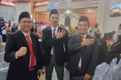 Anggota Bawaslu Tanggamus Hadiri Rapat Paripurna Istimewa DPRD Kabupaten Tanggamus