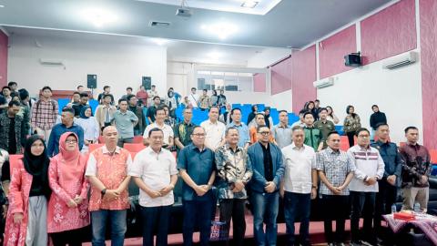 Bawaslu Tanggamus Hadiri Seminar Nasional Bahas Tantangan Legislasi Pemilu di Indonesia