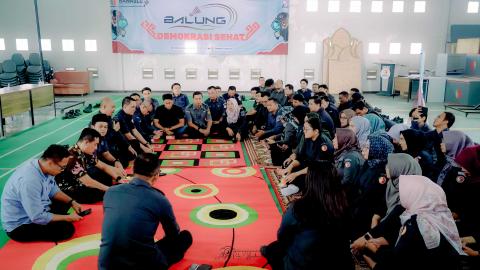 Bawaslu Tanggamus Hadiri Tasyakuran dan Doa Bersama Sambut Tahun Baru 2026