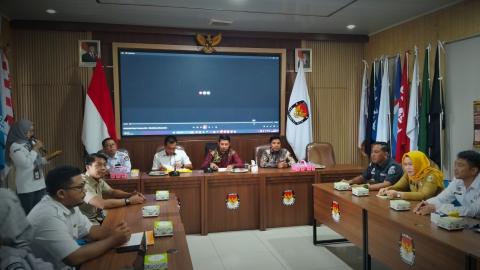 Bawaslu Tanggamus Hadiri Rapat Pleno Rekapitulasi PDPB Triwulan IV Tahun 2025, Pastikan Akurasi Data Pemilih